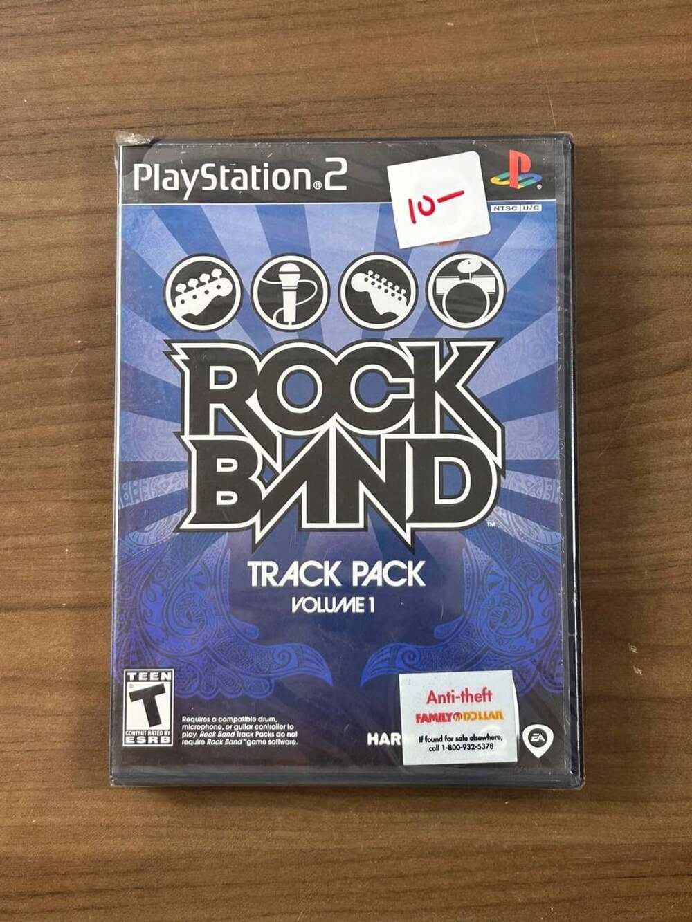 Rock Band Track Pack Volume 1 Sony PlayStation 2 PS2 2008 Sealed New